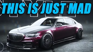 CRAZY BUGATTI CHIRON ENGINE SWAP IN THE NEW MAYBACH IN NEED FOR SPEED UNBOUND