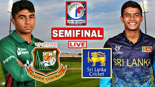 Bangladesh U19 vs Srilanka U19 Live | Under 19 Tri Nations Serie | BAN U19 VS SL U19 Live Score