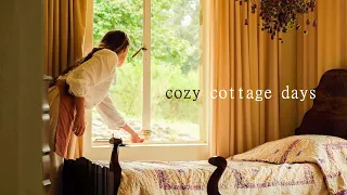 The coziest rainy day at the cottage- simple countryside living