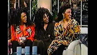 The Pointer Sisters - Interview & performance 1990