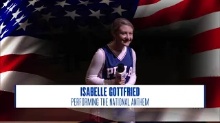 76ers National Anthem @WellsFargoCenter - Isabelle Gottfried