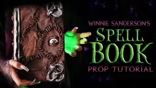 Winifred Sanderson's 'BOOK' Prop Tutorial WITH MOVING EYEBALL