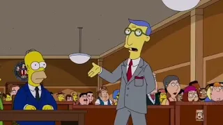 The Simpsons Guy: Judge Fred Flinstone