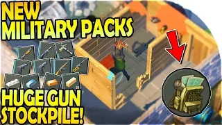 NEW MILITARY PACKS and HUGE GUN STOCKPILE BASE RAID in Last Day on Earth Survival Update 1.11