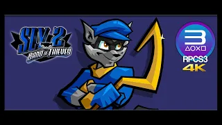 RPCS3 0.0.18-12732 | Sly 2 Band of Thieves 4K 60FPS UHD | PS3 Emulator PC Gameplay