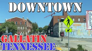 Gallatin - Tennessee - 4K Downtown Drive