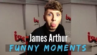 JAMES ARTHUR FUNNY MOMENTS