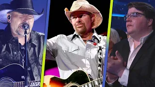 Toby Keith’s Son Cries During Jason Aldean’s ACM Awards Tribute Performance