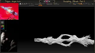 Trigun Angel Arm sculpting. Part 5