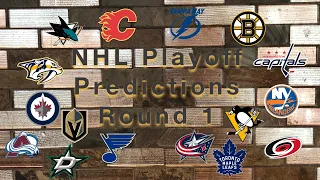 2019 NHL Playoff Predictions Round 1