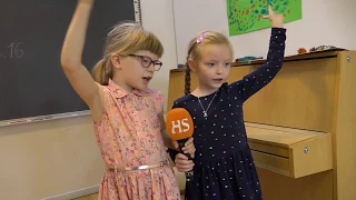 Lasten uutiset vieraili saamenkielisessä luokassa