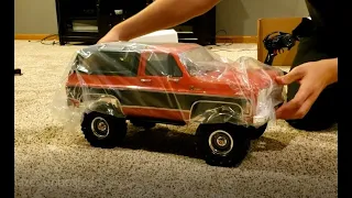 Traxxas TRX4 Chevy Blazer Unboxing and First Drive!