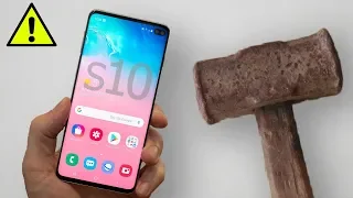 Samsung Galaxy S10 VS МОЛОТ !