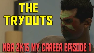 THE TRYOUTS | NBA 2K15 My Career Xbox One