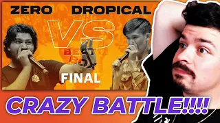 COLAPS REACTS | Zero vs. Dropical || FINAL || V1 Beatbox Battle