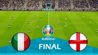 ITALY vs ENGLAND - FINAL UEFA EURO 2020 - Full Match All Goals HD