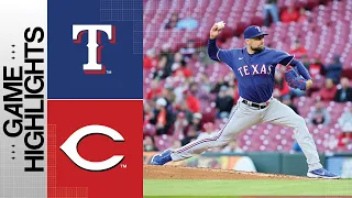 Rangers vs. Reds Game Highlights (4/24/23) | MLB Highlights