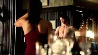 The Vampire Diaries - Elena see's Damon Naked  (3X01)