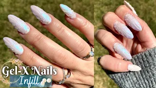 Gel X Infill | Seashell Nails | Easy 3D Nail Art