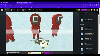 Squid Game    Christmas Update      KoGaMa   Play, Create And Share Multiplayer Games   Google Chrom