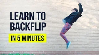 How to Backflip on Ground in 5 Minutes | Tutorial