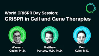 CRISPR in Cell & Gene Therapies at World CRISPR Day 2020