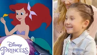 Ariel Inspired Hairstyle Tutorial | Disney Princess