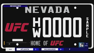 DMV offers UFC vanity license plates