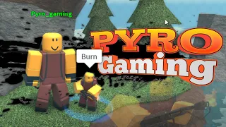 Pyro gaming in TDS | Roblox