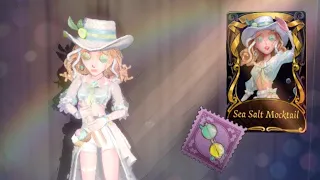 【Identity v】| 5 cipher kite with Barmaid “Sea Salt Mocktail” + “Beach Spectacles”