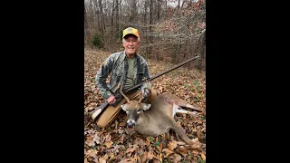 FLINTLOCK MUZZLELOADER DEER HUNTING and KILL with my FATHER