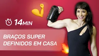 Treino para definir braços em casa - Carol Borba