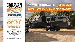 Wonderland XTR 2211 | 1ST Place, Caravan of the Year 2024