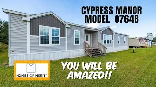CYPRESS MANOR HOMES OF MERIT MODEL 0764B 4 BED 2 BATH  2,305 SQUARE FEET CHAMPION HOME BUILDERS