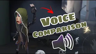 [Identity V] Mercenary's Old and New Voice Comparison