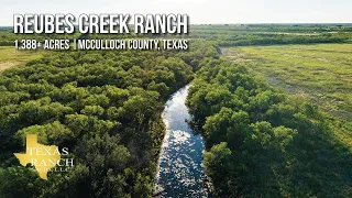 Reubes Creek Ranch | 1,388± acres for sale in McCulloch County, Texas