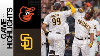 Orioles vs. Padres Game Highlights (8/15/23) | MLB Highlights