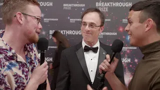 Shep Doeleman Red Carpet Interview w/ AsapSCIENCE’s Mitch + Greg: 2020 Breakthrough Prize Ceremony