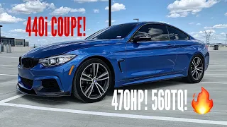 MODDED BMW 440i M-Sport Review! | F32 Coupe 470 HP!