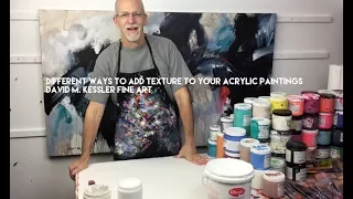 How to Create Texture in an Acrylic Painting