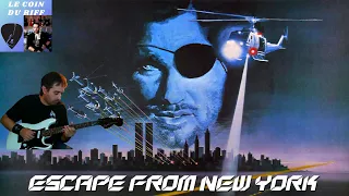 Ciné/music#9 JOHN CARPENTER - Escape From New-York main theme Guitar Cover