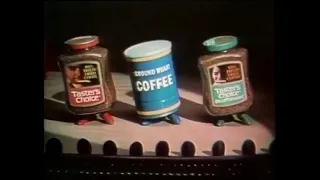 Taster's Choice Coffee Animated Commercial (1974)