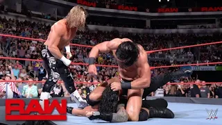 Seth Rollins Save Roman Reigns From Drew Dolph Ziggler WWE Raw Highlights 2nd July 2018