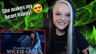 She Makes My Heart Happy! |  Diana Ankudinova - Wicked Game (Диана Анкудинова) REACTION