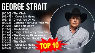 G e o r g e S t r a i t Greatest Hits 💚 Top 200 Artists of All Time 💚 80s 90s Country Music