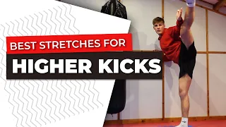 Effective stretches for higher kicks