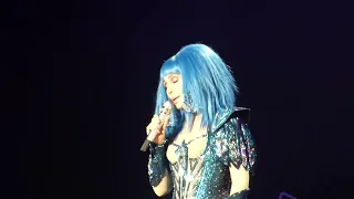 Cher - chatting about being on the David Letterman Show - Manchester Arena - 24/10/2019