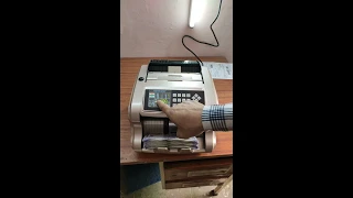 Mix Cash counting machine with fake note detector price in Chennai