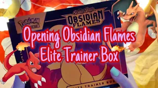 Obsidian Flames Elite Trainer Box Opening ASMR (whispered)