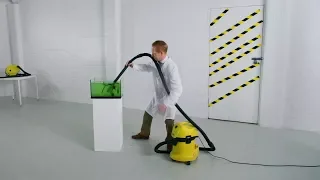 Water - Will It Suck?  Kärcher Vacuum Cleaner